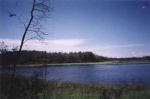 One of the many small lakes in the region Ducks Unlimited is surveying to collect data on how waterfowl use the northern wetlands.  This is particularly important as prairie nesting sites disappear due to continuing droughts