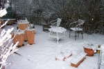 March 31, 2004 - The east deck.