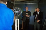 Inside The Cave, the virtual visualization environment