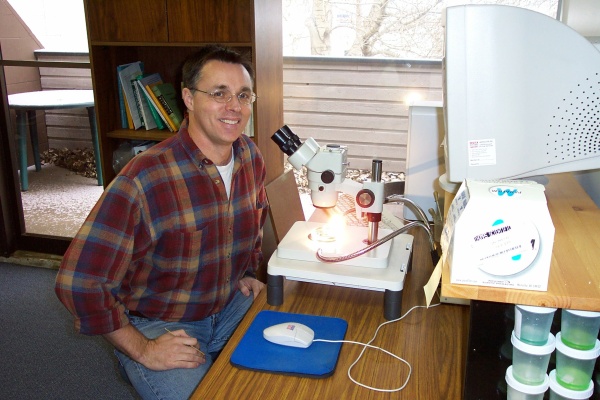Dr. Jeff Battigelli is a soil ecologist working with Paragon Soil and Environmental, a consulting firm in Edmonton.  With the help of funding from Alberta Ingenuity's Industrial Associateship program, Jeff is studying the role of arthropods in soil health and how this can applied in oil sands site reclamation.