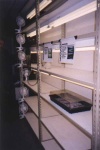 Light shelves for growing seedlings